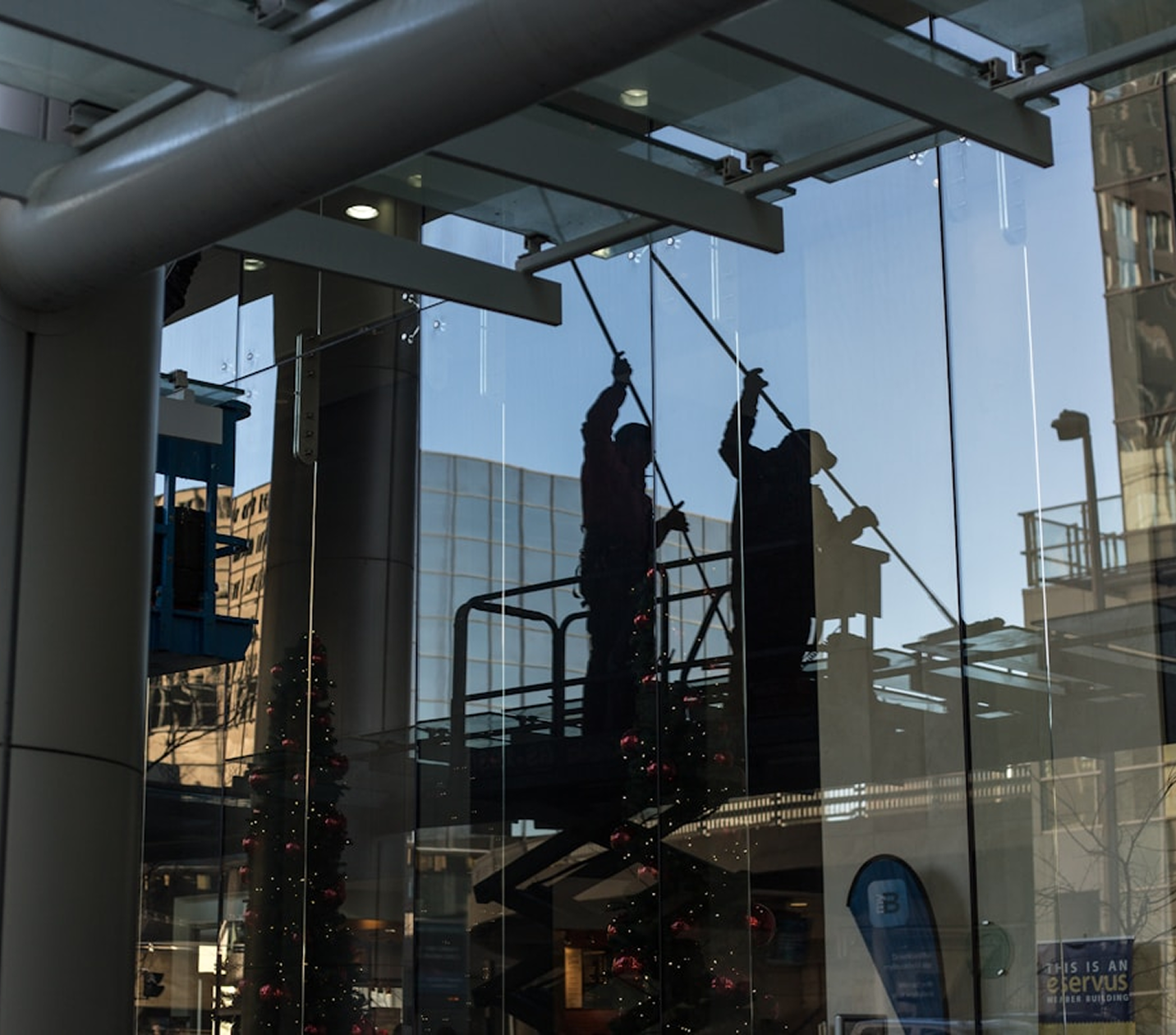 Window washing service website project